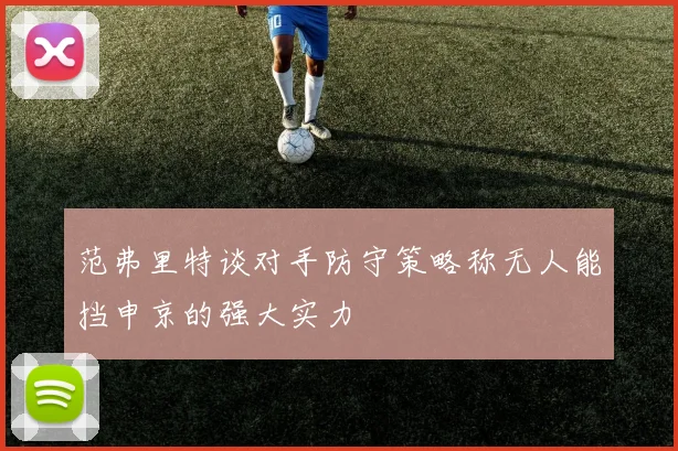 范弗里特谈对手防守策略称无人能挡申京的强大实力
